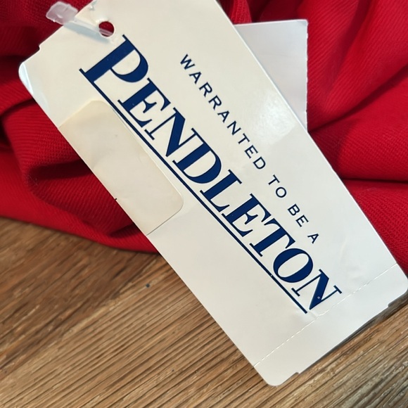 Pendleton Vintage 1950s 100% Wool Red Western Skirt Size 22W - Picture 4 of 8